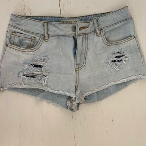 High waisted shorts